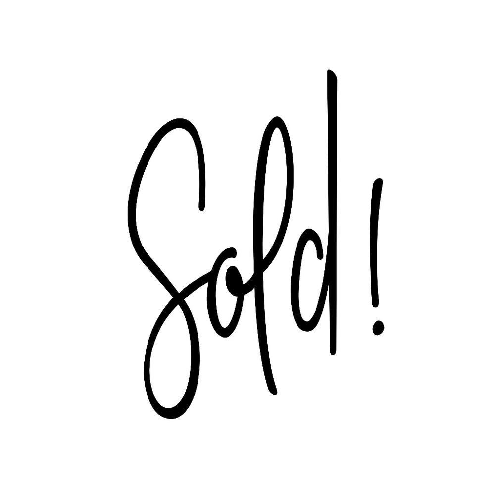 All Items After Are Sold